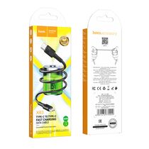 Кабель Type-C HOCO X83 Victory 60W (Type-C, 1м, пластик, Черный)