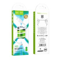 Кабель USB HOCO X83i Victory (Lightning, 1м, пластик, Белый)