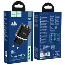 СЗУ HOCO N4 Aspiring (2xUSB, 2.4А, черный)