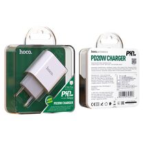 СЗУ HOCO C76A Plus (1xType-C, 3А PD20W, белый)