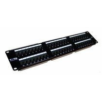 Патч-панель 19" 2U, 48 портов, категория 5, неэкранированная (TWT-PP48UTP)