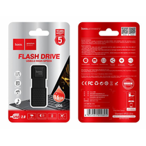 Флеш-накопитель HOCO 16Gb USB2.0 UD6 Insightful Черный (6931474700094)