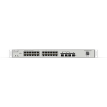 Управляемый PoE-коммутатор 28 порта Reyee RG-NBS3200-24GT4XS (24х1Гбит/ с, 4хSFP+, 24хPoE, PoE‑бюджет 370 Вт) 2 уровня