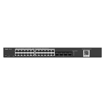 Управляемый PoE-коммутатор 28 порта Reyee RG-NBS3100-24GT4SFP-P (24х1Гбит/ с, 4хSFP, 24хPoE, PoE‑бюджет 370 Вт) 2 уровня