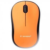 Мышь Gembird MUSW-275 оптическая, беспроводная, USB, офисная, оранжевый (MUSW-275)