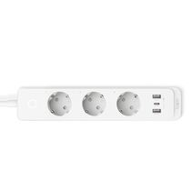 Сетевой фильтр 1.5 м TP-Link Tapo P300, 10 А, 2300 Вт, 3 розетки,2xUSB, белый (Tapo P300)