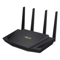 Роутер Asus RT-AX58U ( 2.4 ГГц 574 Мбит/ с, 5 ГГц 2402 Мбит/ с, 4х1Гбит/ с, 1хUSB 3.0) RT-AX58U