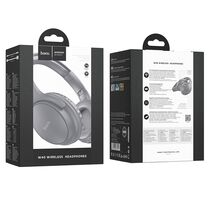 Беспроводные наушники HOCO W40 Mighty, Bluetooth, jack 3.5 mm, накладные, серый (6931474784957)