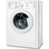 Стиральная машина фронтальная Indesit IWSB 5105 белый ( стирка - 5 кг, отжим - 1000 об/ мин, глубина - 40 см)
