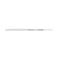 Кабель коаксиальный RG-6, AlCu, 60%, 75 Ом, внутренний, бухта 305м., белый, нг(A), NetLan (EC-C2-32123A-WT-3)