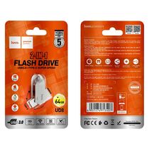Флеш-накопитель HOCO 64Gb USB3.0 UD8 Smart Серебристый (6931474713407)