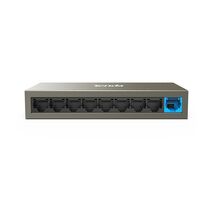 Неуправляемый коммутатор 09 портов Tenda TEF1109D ( 9x100Мбит/ с) корпус - металл