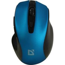 Мышь Defender Prime MB-053 оптическая, беспроводная, USB, офисная, синий (52054)