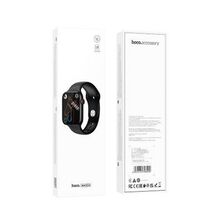 Умные часы HOCO Y12. 240x282, 220 mAh. Черный (поддержка звонков)