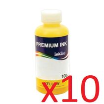 Чернила Epson (E0017-100MY) T6734/ T6744 (L100/ L200/ L655/ L800/ L1800), 100мл, Yellow, Dye, InkTec Упаковка 10шт.