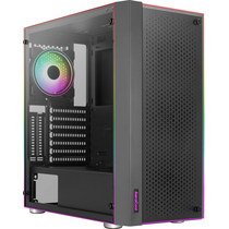 Корпус AeroCool Midi-Tower SKRIBBLE (без БП, 2xUSB3.0, ) SKRIBBLE-G-BK-V1