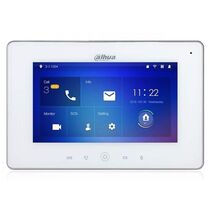 Видеодомофон IP Dahua, 7 дюймов, 1024*600, белый, карта до32 Gb, (DHI-VTH5221D-S2)