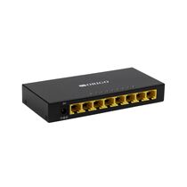 Неуправляемый коммутатор 08 портов Origo OS1208 ( 8x100Мбит/ с) корпус - металл