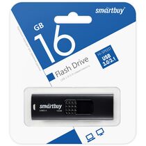 Флеш-накопитель Smartbuy 16Gb USB3.0 Fashion Черный (SB016GB3FSK)