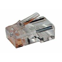 Коннектор RJ-45 Cat5e неэкранированный Hyperline (PLUG-8P8C-U-C5-100)  упаковка 100 шт