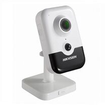 Видеокамера IP 8 Mp Внутренняя Hikvision Квадратная, f:2.8 мм,3840*2160, ИК:10 м, карта до256 Gb,Микрофон(DS-2CD2483G2-I(2.8mm))