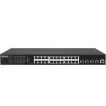 Управляемый PoE-коммутатор 28 портов Osnovo SW-24G4X-1L (24х1Гбит/ с, 4хSFP+, 24хPoE, PoE‑бюджет 400 Вт) 3 уровня