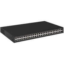 Неуправляемый POE-коммутатор 50 портов Osnovo SW-64822(700W) ( 48x100Мбит/ с, 2хRJ45/ SFP, 48xPOE, PoE‑бюджет 700 Вт) корпус - металл
