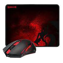 Мышь+ коврик в комплекте Redragon M601WL-BA оптическая, беспроводная, USB, игровая, черный (78227)