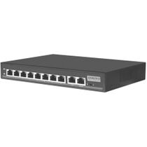 Неуправляемый POE-коммутатор 10 портов Osnovo SW-21000/ A(120W) ( 10x100Мбит/ с, 8xPOE, PoE‑бюджет 120 Вт) корпус - металл