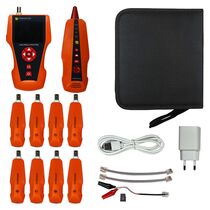 Тестер кабельный Lanmaster LAN-PRO-L/ TPK-POE-8R для кабельного тестера (упак:1шт) оранжевый