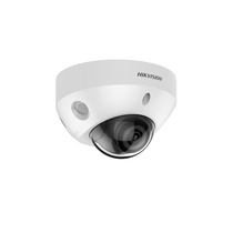 Видеокамера IP 8 Mp уличная Hikvision купольная, f: 2.8 мм, 3840*2160, ИК: 30 м, антивандальная, карта до 256 Gb, микрофон (DS-2CD2583G2-IS(2.8mm))