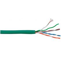 Кабель Cu UTP, Внутренний, 4x2x0.51, бухта 305м., Cat5e, LSZH, Lanmaster (LAN-5EUTP-LSZH-GN)