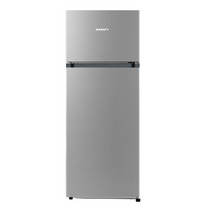 Холодильник Kraft KF-DF340S серебристый, капля,  143 см, ширина 55, A+,