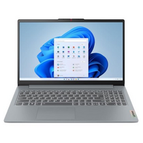 Ноутбук Lenovo 15,6"/ AMD Ryzen3 7320U (2.4GHz до 4.1GHz)/ 8Гб/ SSD 256Гб/ Intel UHD Graphics (1920x1080) IPS/ DOS/ Серый IP3 15IAN8 (82XQ00B5PS)