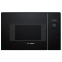 Микроволновая печь встраиваемая Bosch BFL524MB0 черный ( 20 л, мощность - 800 Вт, электронное)