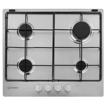 Газовая варочная панель Indesit THPM 642 IX/ I нержавеющая сталь ( конфорок -  4 шт,  панель - нержавеющая сталь, 58х51 см)