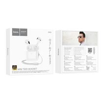 TWS наушники HOCO EW53 Lucky, вкладыши, микрофон, белый (6942007600545)