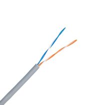 Кабель Cu UTP, Внутренний, 2x2x0.51, бухта 305м., Cat5e, Lanmaster (TWT-5EUTP2-GY)