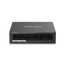 Неуправляемый POE-коммутатор 06 портов MERCUSYS MS106LP ( 6x100Мбит/ с, 4xPOE, PoE‑бюджет 40 Вт) корпус - металл