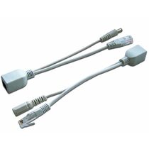 Сплиттер PoE, RJ-45 100Mb, разъем питания 2,1мм, Lanmaster (LAN-POE-KIT-2.1)