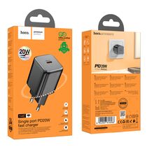 СЗУ HOCO N40 Mighty (1xType-C, PD20W, черный)