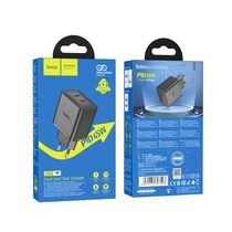 СЗУ HOCO N35 Streamer (2xUSB, PD45W, черный)