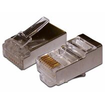 Коннектор RJ-45 Cat5e экранированный Lanmaster (TWT-PL45/ S-8P8C) упаковка 100 шт