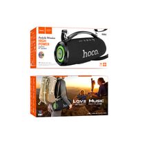 Портативная колонка HOCO HA4 Surge 40W, черный, BT, miniJack 3.5, USB, FM приемник, Пластик (6942007612265)