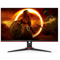 Монитор AOC 27" 27G2SPAE черно-красный (IPS, 1920х1080, 165 Гц, 1 ms, 250 cd/ m2, 1000:1, audio: 2х2 Вт, DPх1, HDMIх2, VGAх1)
