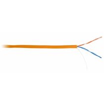 Кабель Cu UTP, Внутренний, 2x2x0.47, бухта 305м., Cat5, LSZH нг(B)-HF, NetLan (EC-UU002-5-PVC-GY) (EC-UU002-5-LSZH-OR)