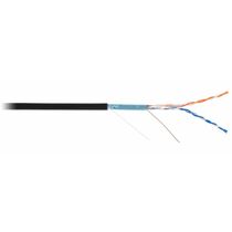 Кабель Cu FTP, Внешний, 2x2x0.47, бухта 305м., Cat5, NetLan (EC-UF002-5-PE-BK)