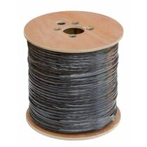 Кабель коаксиальный RG-11, AlCu, 47%, 75 Ом, внешний, бухта 305м., белый, NetLan (EC-C2-21123B-BK-3)