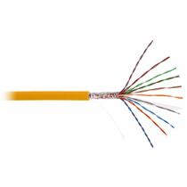 Кабель Cu UTP, Внутренний, 10x2x0.47, бухта 305м., Cat5, LSZH нг(B)-HF, NetLan (EC-UU010-5-LSZH-OR-3)