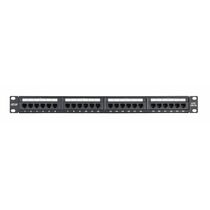 Патч-панель 19" 1U, 24 порта, категория 5e, неэкранированная, NetLan (EC-URP-24-UD2)